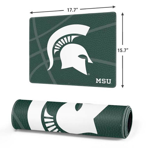 Michigan State University Green Basketball Gaming Mouse Pad
