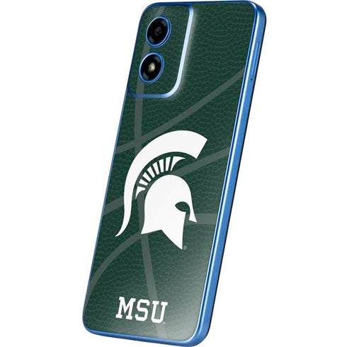 Michigan State University Green Basketball Moto G Play 4G (2024) Skin