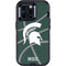 Michigan State University Green Basketball Otterbox Defender iPhone Skin