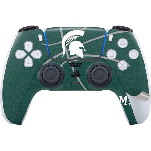 Michigan State University Green Basketball PS5 Pro Bundle Skin