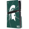 Michigan State University Green Basketball PS5 Pro Disk Console Skin