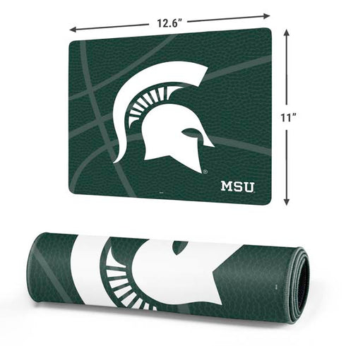 Michigan State University Green Basketball Gaming Mouse Pad