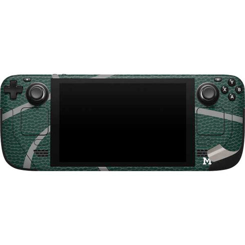 Michigan State University Green Basketball Steam Deck Handheld Gaming Computer Skin