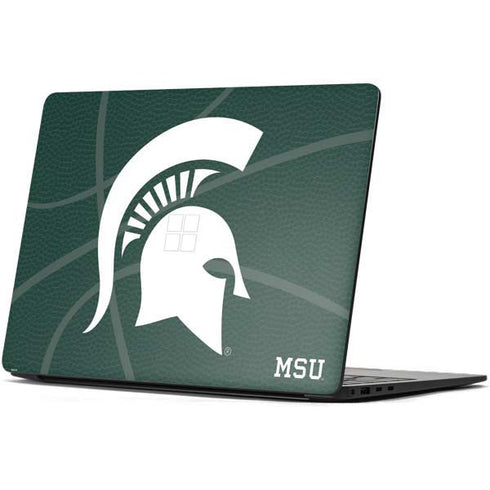 Michigan State University Green Basketball Surface Laptop 7 13.8in Skin