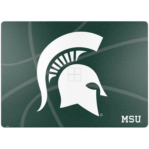 Michigan State University Green Basketball Surface Laptop 7 13.8in Skin