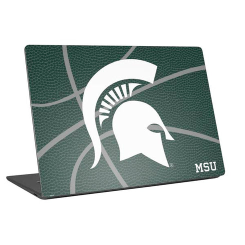 Michigan State University Green Basketball Laptop Skins