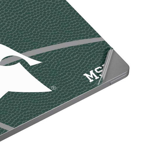 Michigan State University Green Basketball Laptop Skins