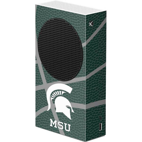 Michigan State University Green Basketball Xbox Series S Skins
