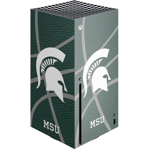 Michigan State University Green Basketball Xbox Series X Skins