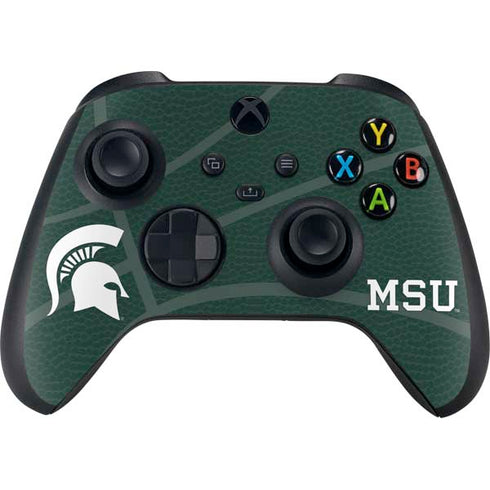 Michigan State University Green Basketball XBox Series X Digital Edition Bundle Skin