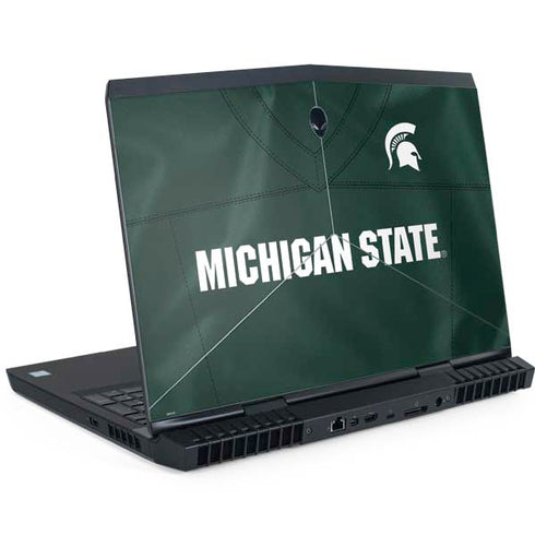 Michigan State University Green Jersey Dell Alienware Skin