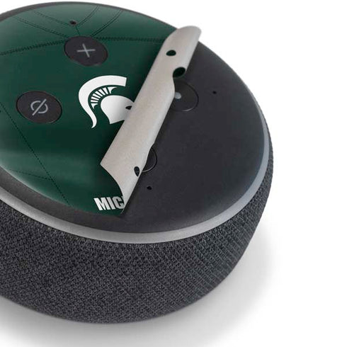 Michigan State University Green Jersey Amazon Echo Dot Skin