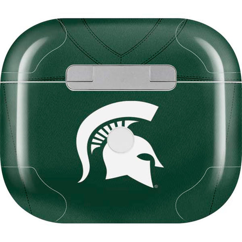 Michigan State University Green Jersey Apple AirPods (3rd Gen 2021) Skin