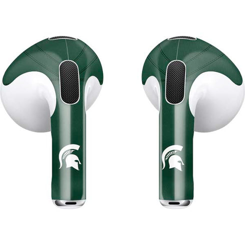 Michigan State University Green Jersey Apple AirPods (3rd Gen 2021) Skin