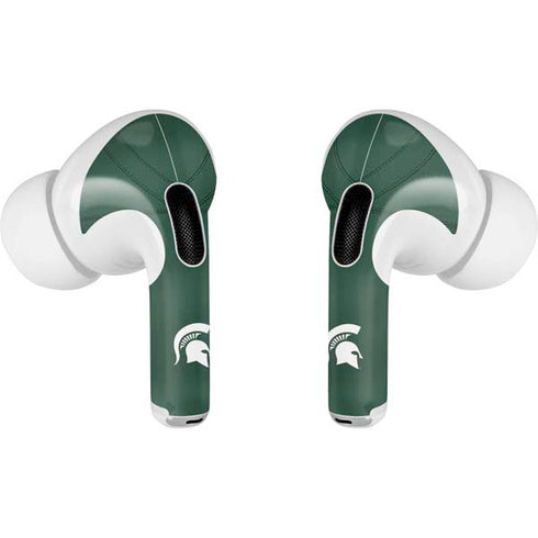 Michigan State University Green Jersey Apple AirPods Pro Skin