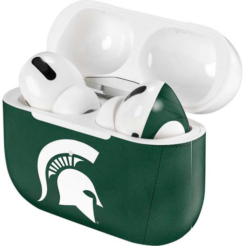 Michigan State University Green Jersey Apple AirPods Pro Skin