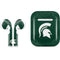 Michigan State University Green Jersey Apple AirPods Skin