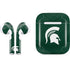 Michigan State University Green Jersey Apple AirPods Skin