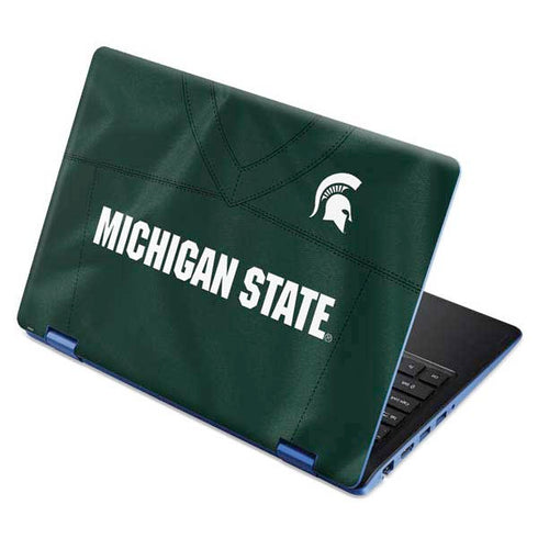 Michigan State University Green Jersey Aspire R11 11.6in Skin