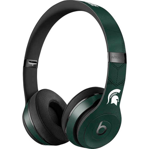 Michigan State University Green Jersey Beats Solo 3 Wireless Skin