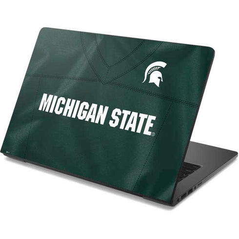 Michigan State University Green Jersey Dell Chromebook Skin