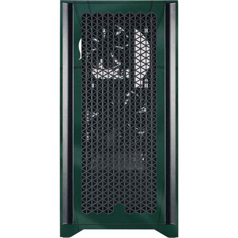 Michigan State University Green Jersey Corsair 4000D Tempered Glass Mid-Tower ATX Case Skin