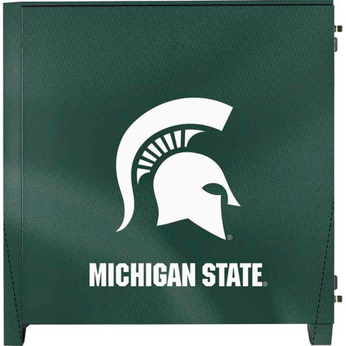 Michigan State University Green Jersey Corsair 4000D Tempered Glass Mid-Tower ATX Case Skin