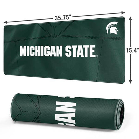 Michigan State University Green Jersey Gaming Mouse Pad