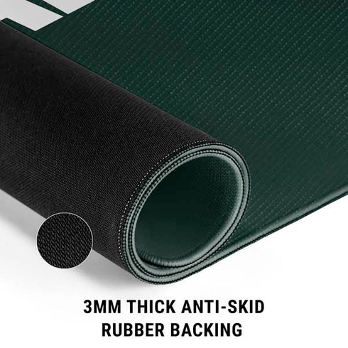 Michigan State University Green Jersey Gaming Mouse Pad