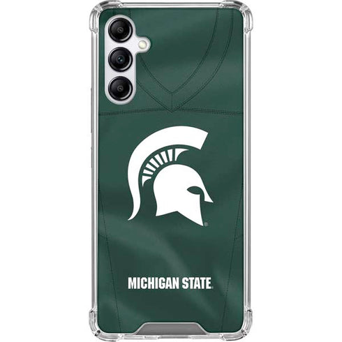 Michigan State University Green Jersey Gabb Phone 4 Clear Case