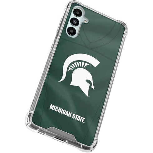 Michigan State University Green Jersey Gabb Phone 4 Clear Case