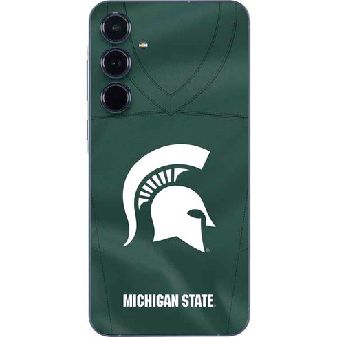 Michigan State University Green Jersey Galaxy A35 5G Skin