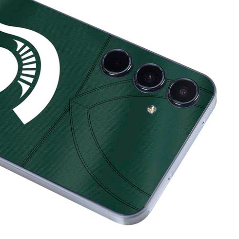Michigan State University Green Jersey Galaxy A36 5G Skin