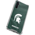 Michigan State University Green Jersey Galaxy A54 5G Clear Case
