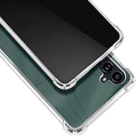 Michigan State University Green Jersey Galaxy A54 5G Clear Case
