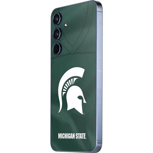 Michigan State University Green Jersey Galaxy A55 5G Skin
