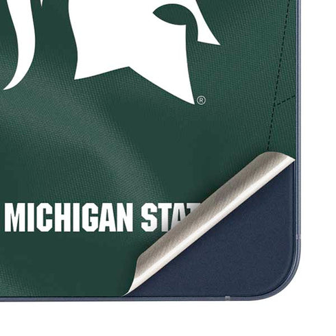 Michigan State University Green Jersey Galaxy A55 5G Skin