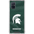 Michigan State University Green Jersey Galaxy A71 5G Clear Case