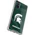 Michigan State University Green Jersey Galaxy A71 5G Clear Case
