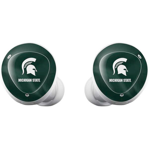 Michigan State University Green Jersey Galaxy Buds Plus Skin