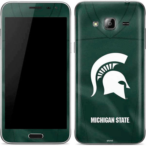 Michigan State University Green Jersey Galaxy J3 Skin