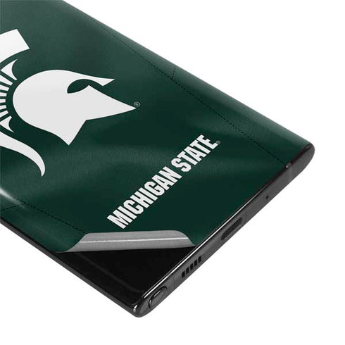 Michigan State University Green Jersey Galaxy Note 10 Plus Skin