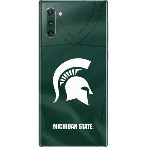 Michigan State University Green Jersey Galaxy Note 10 Skin
