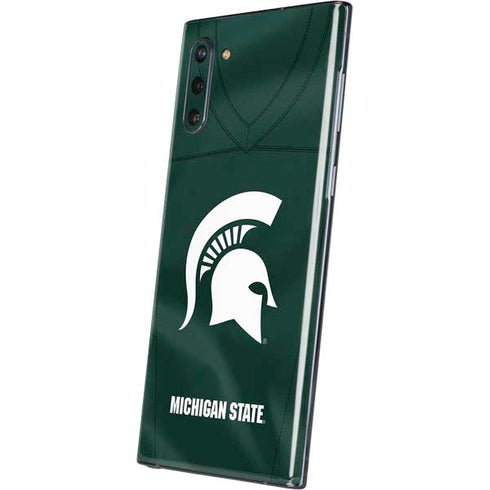 Michigan State University Green Jersey Galaxy Note 10 Skin