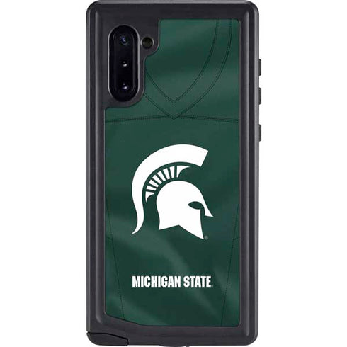 Michigan State University Green Jersey Galaxy Cases