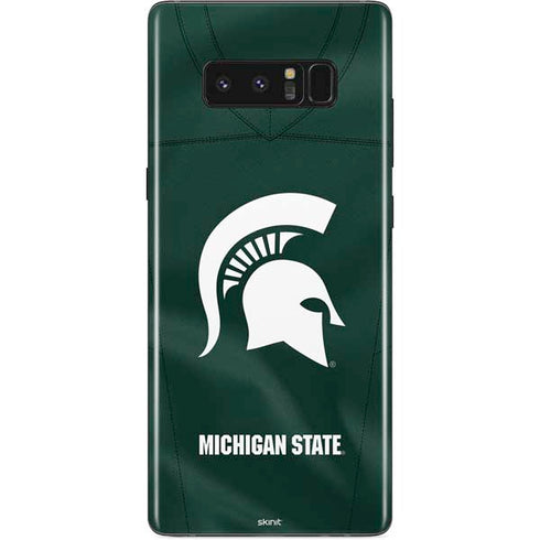 Michigan State University Green Jersey Galaxy Note 8 Skin