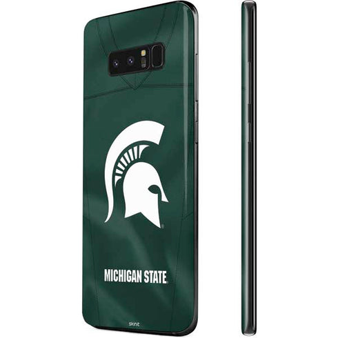 Michigan State University Green Jersey Galaxy Note 8 Skin