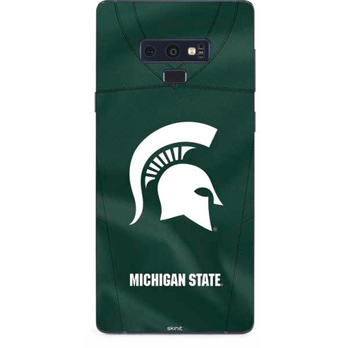 Michigan State University Green Jersey Galaxy Note 9 Skin