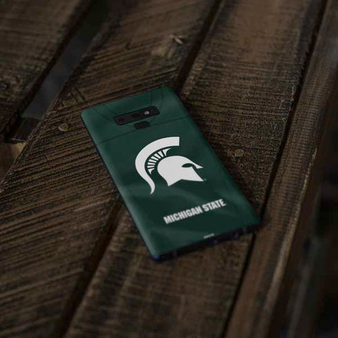 Michigan State University Green Jersey Galaxy Note 9 Skin