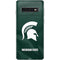 Michigan State University Green Jersey Galaxy S10 Skin